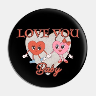 love you baby,valentine day Pin