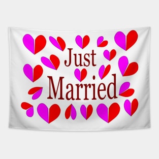 Just married Tapestry