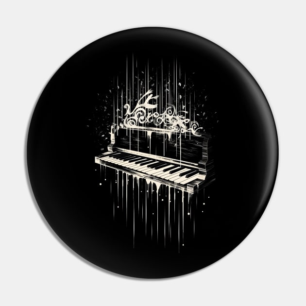 Piano Pin by Nerd_art