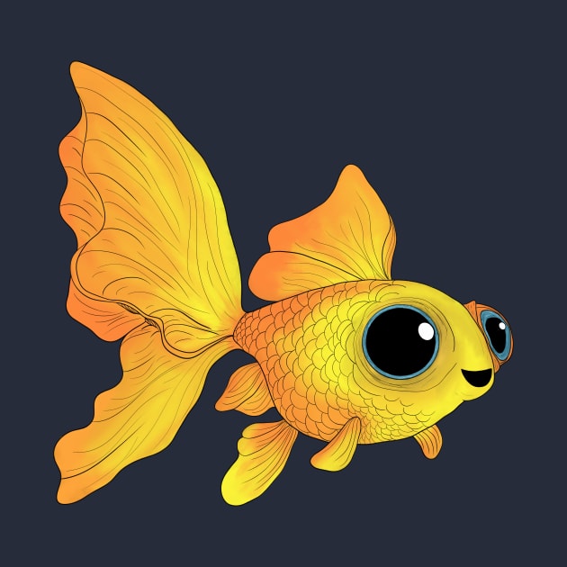 The little goldfish. by Letournesol23