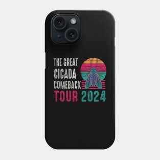 The Great Cicada Comeback Tour 2024 Phone Case