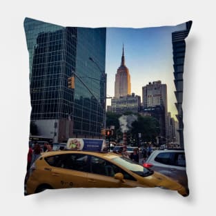 Manhattan, New York City Pillow