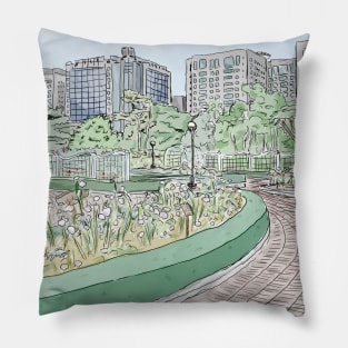 Ilsan Lake Park, Korea Pillow