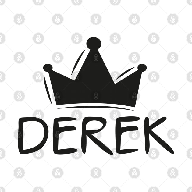 Derek name, Sticker design. by khaled