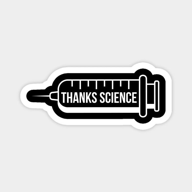 Thanks Science Vaccines Magnet by RedYolk
