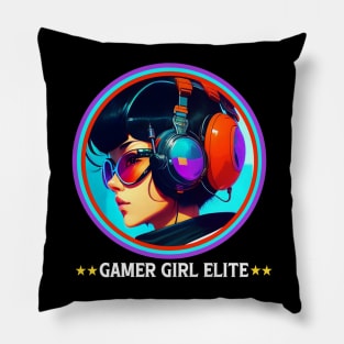 Gamer Girl Elite Pillow