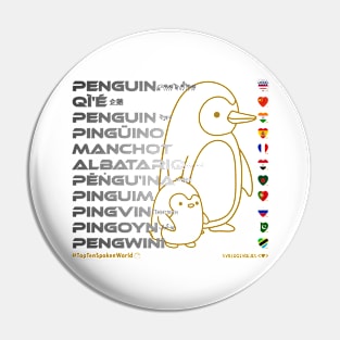 PENGUIN: Say ¿Qué? Top Ten Spoken (World) Pin