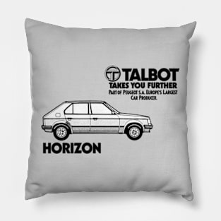 TALBOT HORIZON - advert Pillow