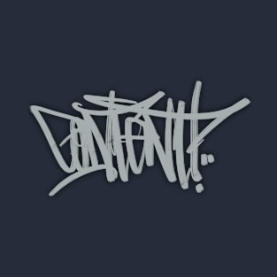 Content Handstyle - Grey Text T-Shirt