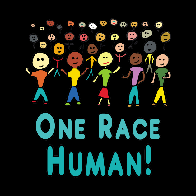 One Race Human by Mark Ewbie