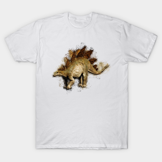 Discover Stegosaurus dinosaur - Dinosaur Art - T-Shirt