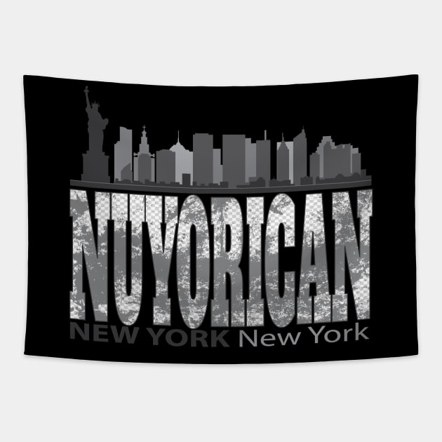 Nuyorican Puerto Rico New York Rican Pride Heritage Taino Tapestry by Envision Styles