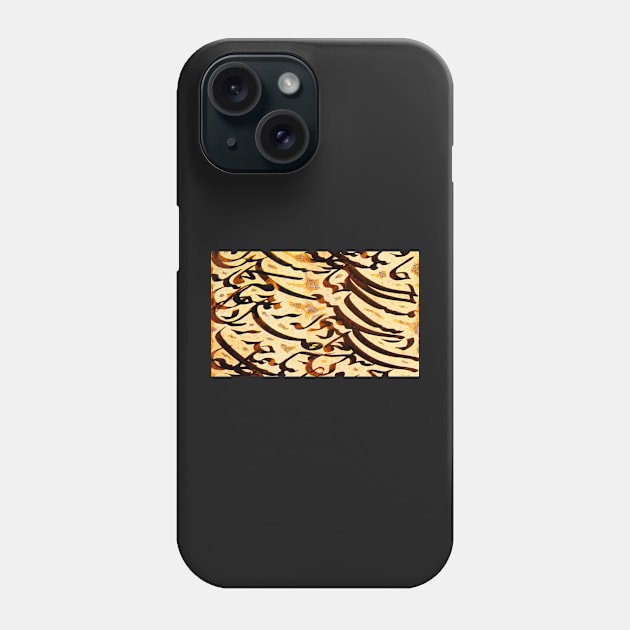 Classic Calligraphy 3 Phone Case by SilkMinds