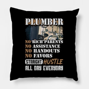 PLUMBER NO RICH... Pillow