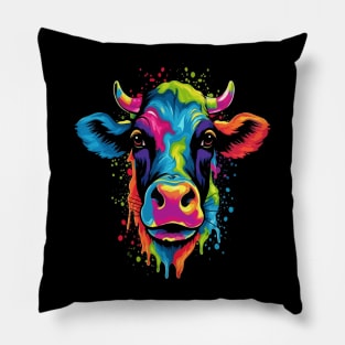 Cow Smiling Pillow