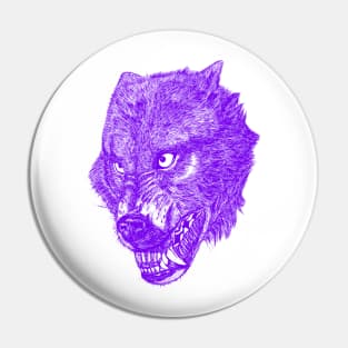 wolf Pin