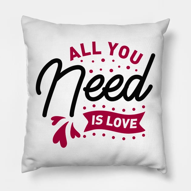 All you need is love Pillow by D3monic