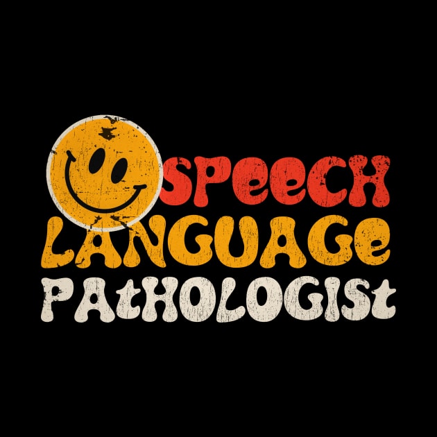 speech language pathology retro type by SUMAMARU