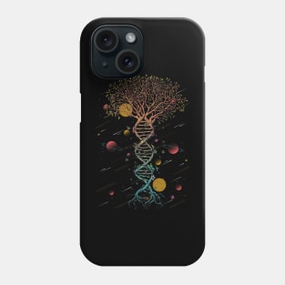 DNA Tree Life Genetics Biologist Science Earth Day Phone Case