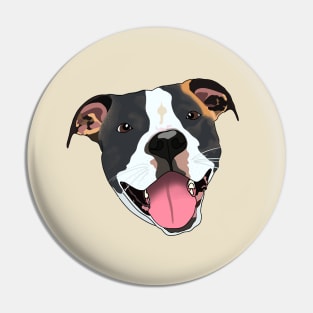 Cute Pitbull Pin