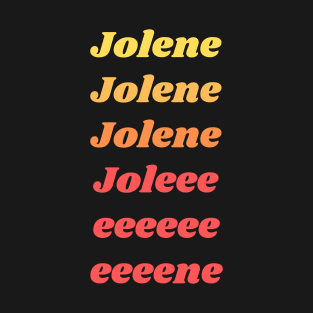 Jolene | Orange Ombre T-Shirt
