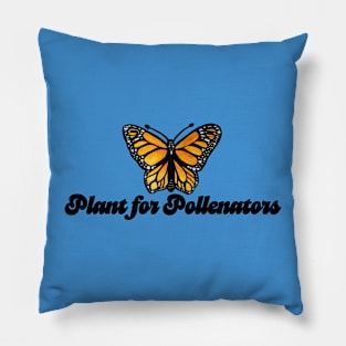 Plant for Pollinators Monarch Butterfly Pillow