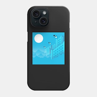 Blue Castle Phone Case