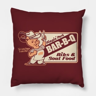 PIMPIN' PORK BARBECUE Pillow