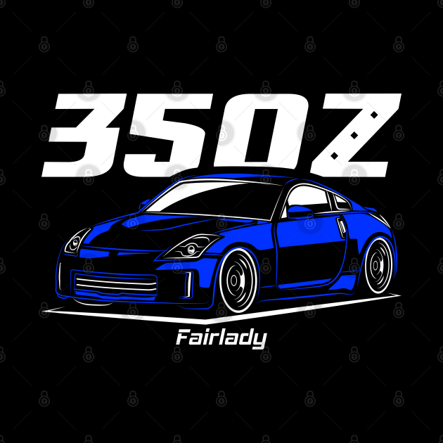 Racing Blue 350Z JDM by GoldenTuners