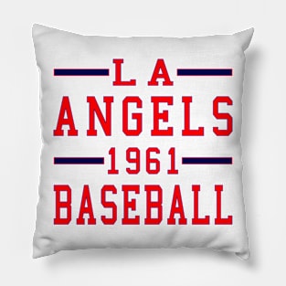 LA  Angels 1961 Baseball Classic Pillow
