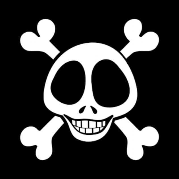 Pirate Skull Design - Smiling Death by JadedOddity