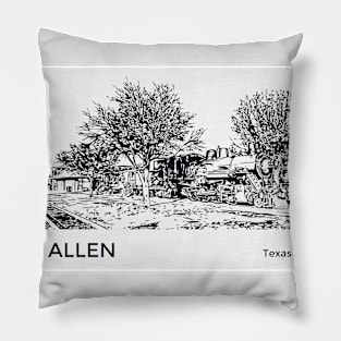 Allen Texas Pillow