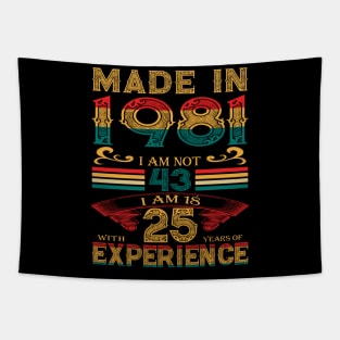 Made in 1981 Tapestry