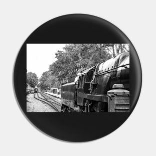 Vintage steam train on the Norfolk Poppy Line Pin