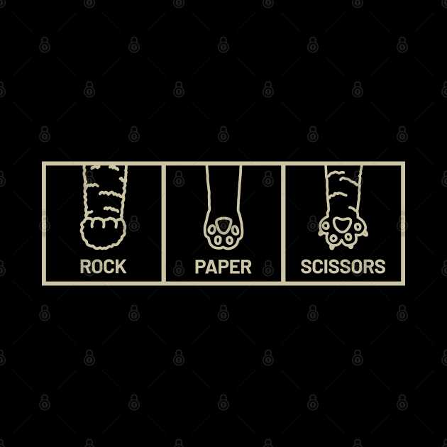 Rock Paper Scissors cat parody by Icrtee