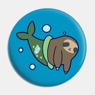 Mermaid Sloth Pin