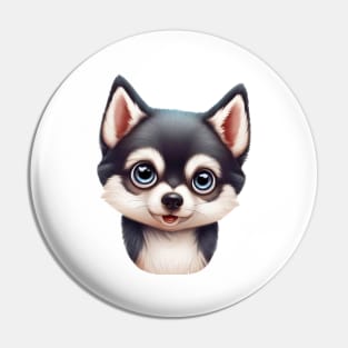 Pawfect Alaskan Klee Kai Pin