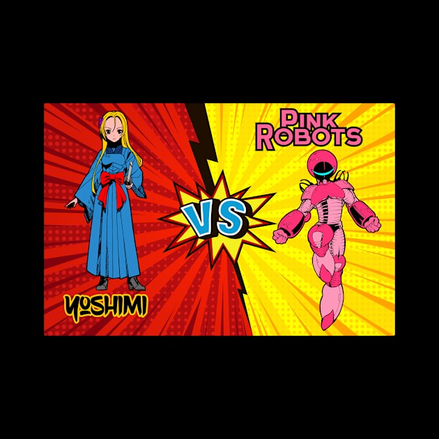 Yoshimi Battles The Pink Robots by Vault Emporium