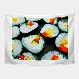 The Art of Sushi Tapestry