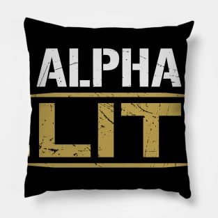 Alpha Elite Logo Pillow