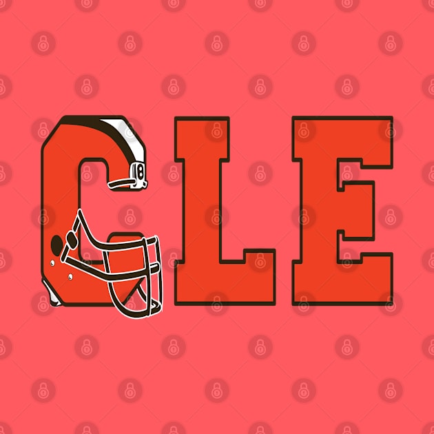 CLE Football Pride by DeepDiveThreads