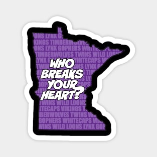 Minnesota Sports Fan Lament Magnet