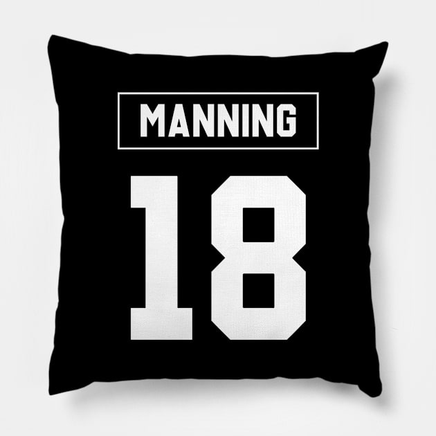 the legendary number 18 of indianapolis Pillow by Cabello's
