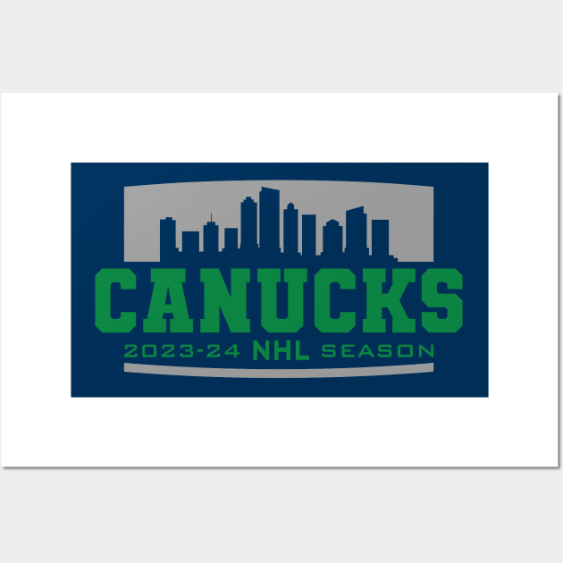 NHL Vancouver Canucks Posters, Hockey Wall Art Prints & Sports Room Decor