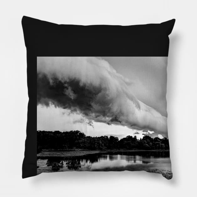 "Storm Cloud Descends" Pillow by Colette22