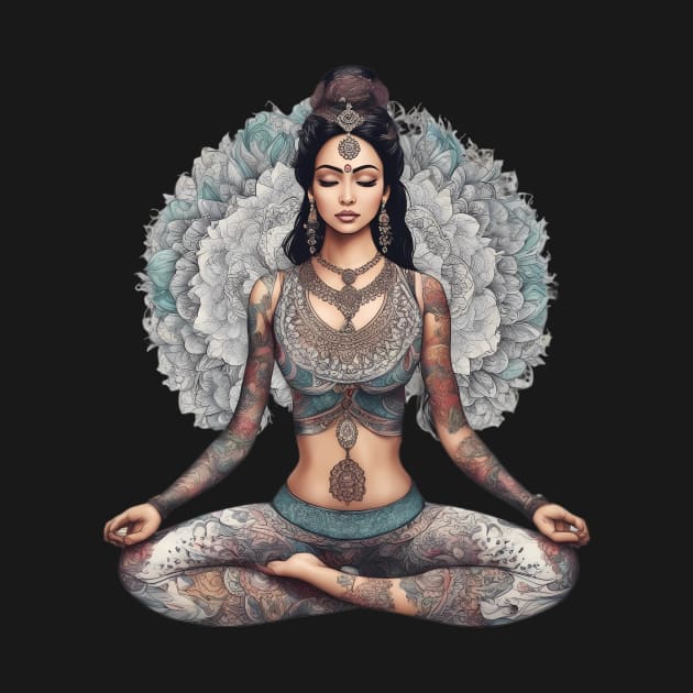 Buddhist Meditation by animegirlnft