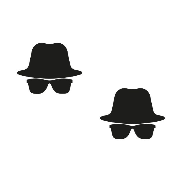 Minimalist Blues Brothers by PWCreate