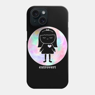 Extrovert Girl Phone Case