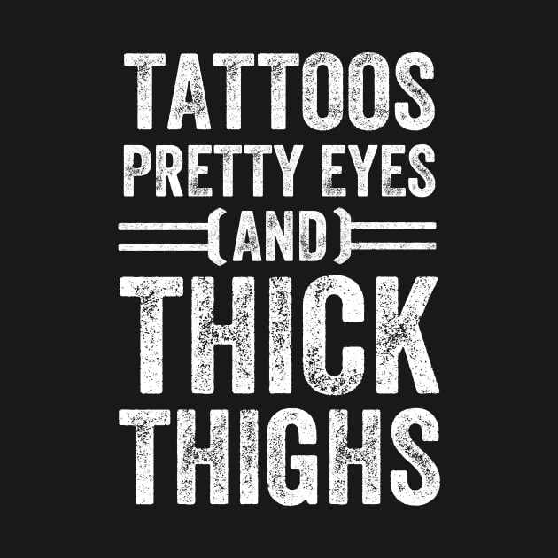 Tattoos pretty eyes end thick thighs by captainmood