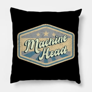 vintage Machine Head Pillow